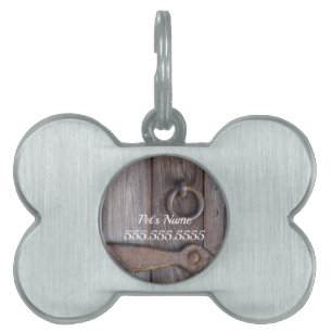 Cellar Door Handle Pet ID Tag