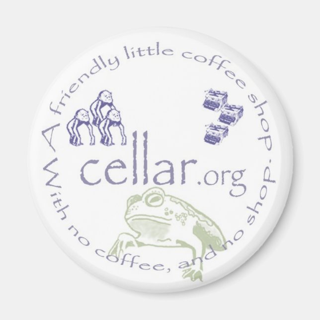 cellar logo2, magnet (Front)