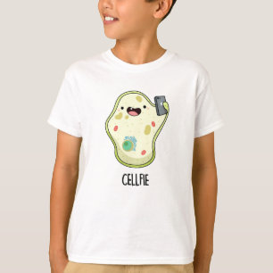 Cellfie Funny Biology Selfie Pun T-Shirt