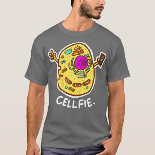 CellFie Funny Science Biology T_Shirt