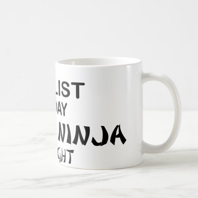 Cellist Deadly Ninja by Night Coffee Mug (Right)