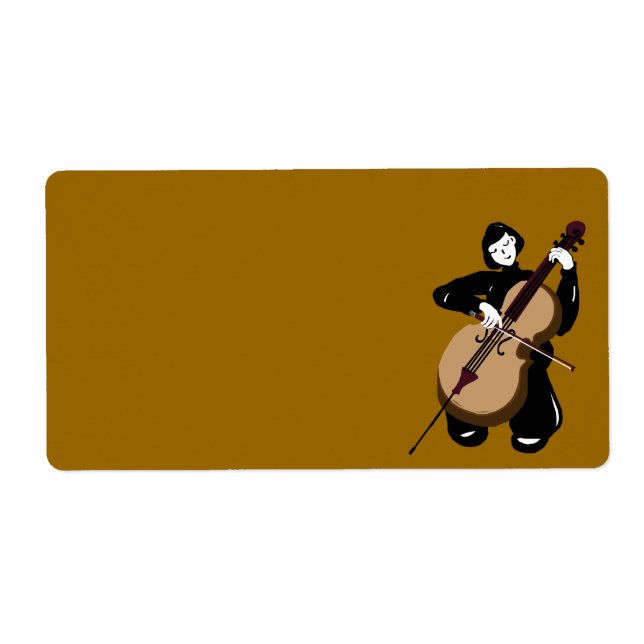 cellist label (Front)