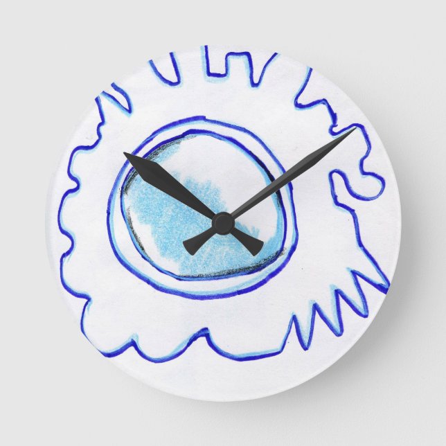 Cellmembrane Modulate Round Clock (Front)