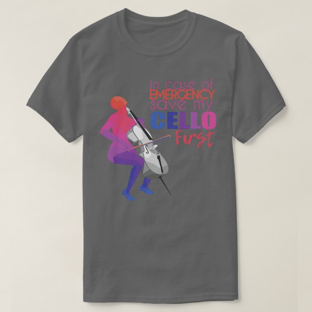 Cello 22 T-Shirt (Design Front)