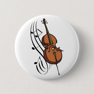 Cello and Music Button