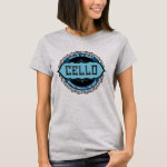 Cello Best Music Note Circle T-Shirt
