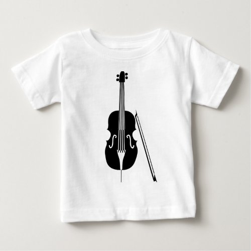 Cello _ Black Baby T_Shirt