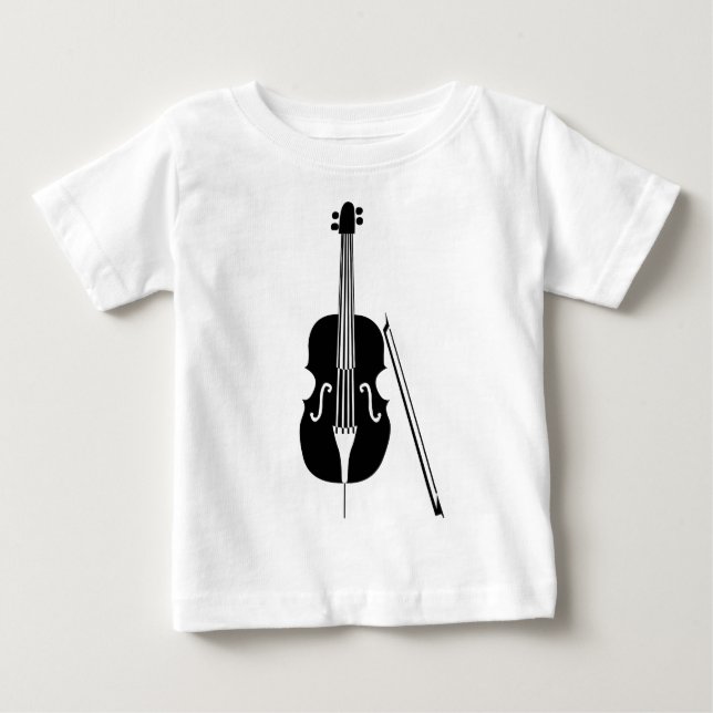 Cello - Black Baby T-Shirt (Front)