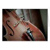 Cello Blank Card (Front Horizontal)