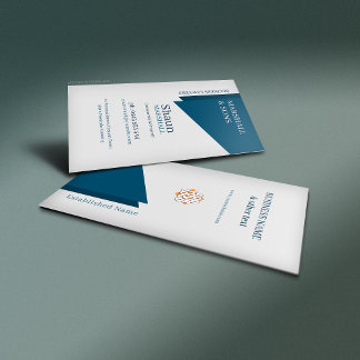 Cello Blue Stylish Executive Corporate Business Card