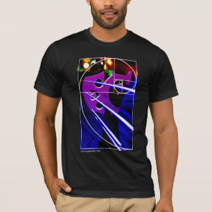 Cello bridge with Fibonacci spiral T-Shirt