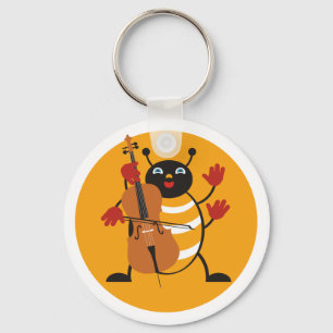 Cello Bug Keychain