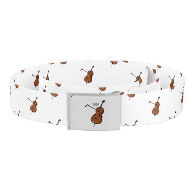 Cello cartoon illustration  belt (Coil)
