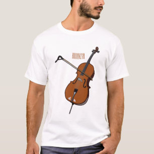 Cello cartoon illustration  T-Shirt