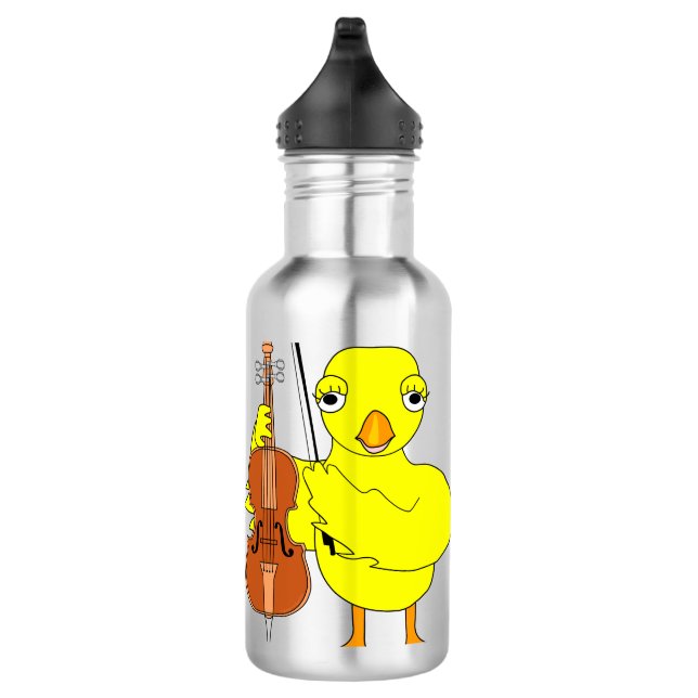 Cello Chick Stainless Steel Water Bottle (Right)