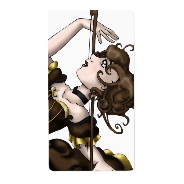 Cello Dance Label (Front)