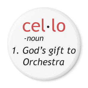 Cello Definition Magnet