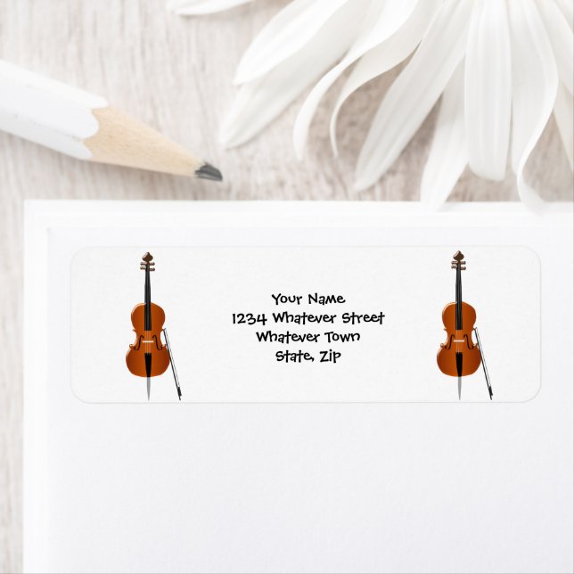 Cello Design Return Address Label (Insitu)