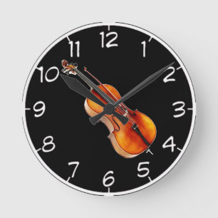 "Cello" design wall clocks