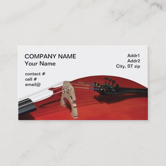 cello detail business card (Front)