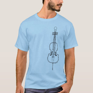Cello Drawing T-Shirt