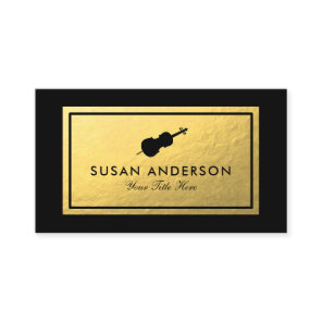 Cello - Faux Gold Foil Business Card
