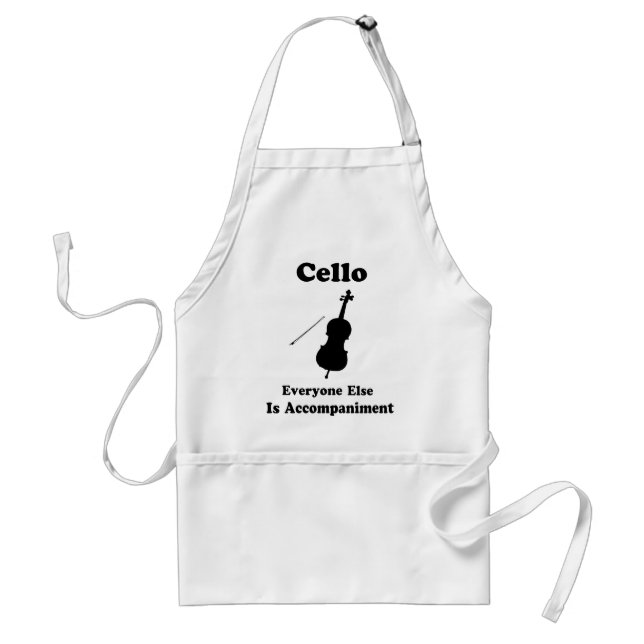 Cello Gift Adult Apron (Front)