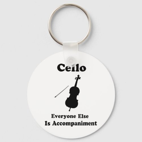 Cello Gift Keychain