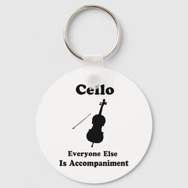 Cello Gift Keychain (Front)
