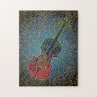 Cello Gold Filigree - Colorful Music