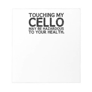 Cello Hazard Notepad