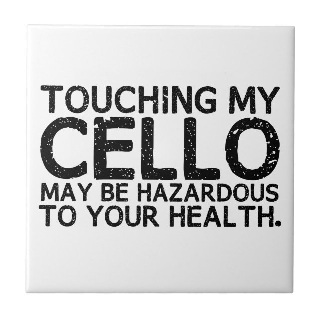 Cello Hazard Tile (Front)