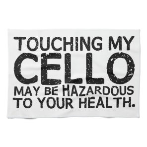 Cello Hazard Towel