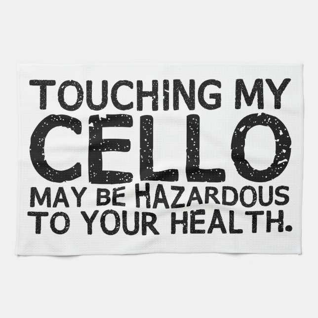 Cello Hazard Towel (Horizontal)