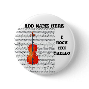 Cello & I Rock!_ Button