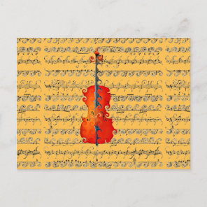 Cello & I Rock!_ Postcard