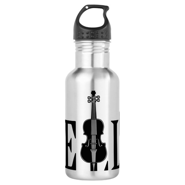 Cello In Cello Stainless Steel Water Bottle (Front)