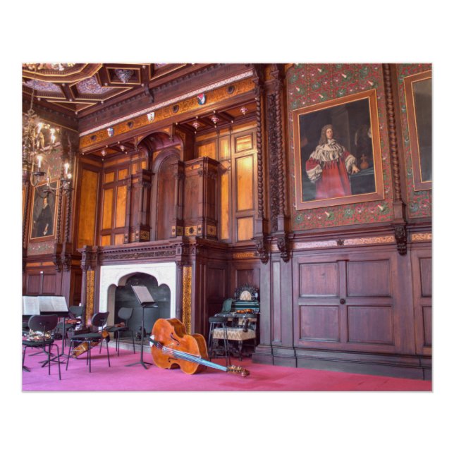 Cello In State Room Poster (Front)