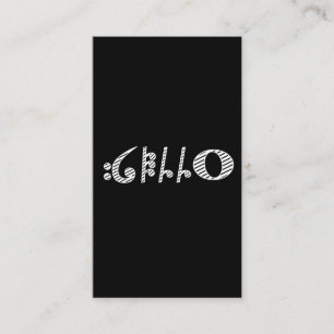 Cello Instrument Orchestra Music Violoncello Business Card