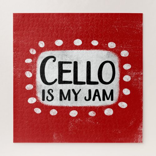 Cello Is My Jam Jigsaw Puzzle