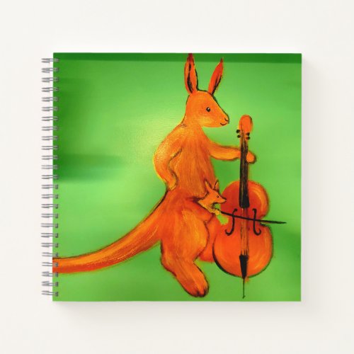 Cello Kangaroos Notebook