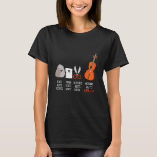 Cello Lessons Cello Tuner Cello Strings Cello Elec T-Shirt