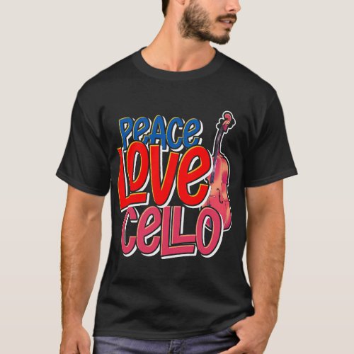 Cello Lover Cellist Gift Idea Cello Player Classic T_Shirt