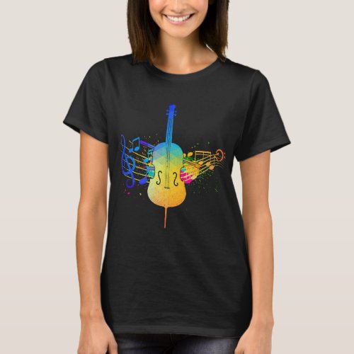 Cello Lover Cellist Musician Orchestra Cello Playe T_Shirt