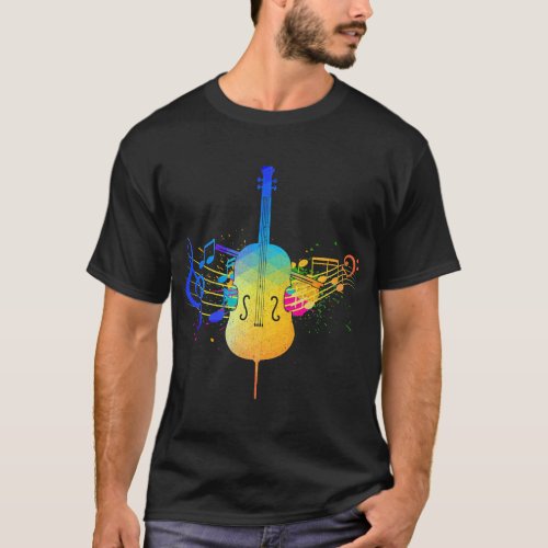 Cello Lover Cellist Musician Orchestra Cello Playe T_Shirt