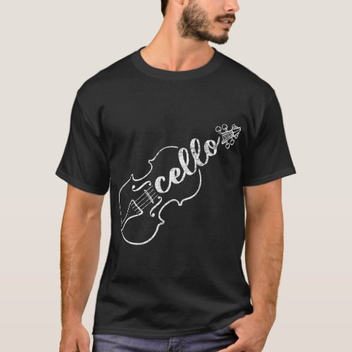 Cello Lover Player Cellist Musician Classical Musi T_Shirt