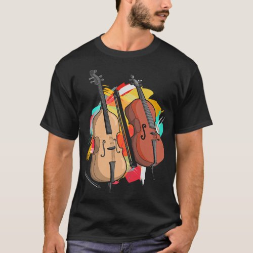 Cello Lover Player Musician Cellist Classical Musi T_Shirt