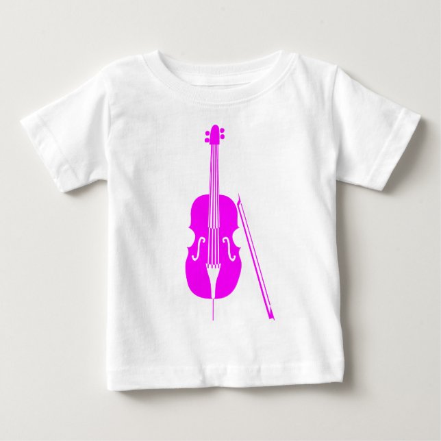 Cello - Magenta Baby T-Shirt (Front)