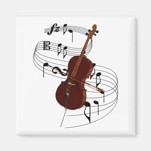 Cello Magnet (Front)
