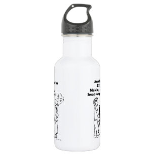 Cello Makes Zombies Explode Stainless Steel Water Bottle